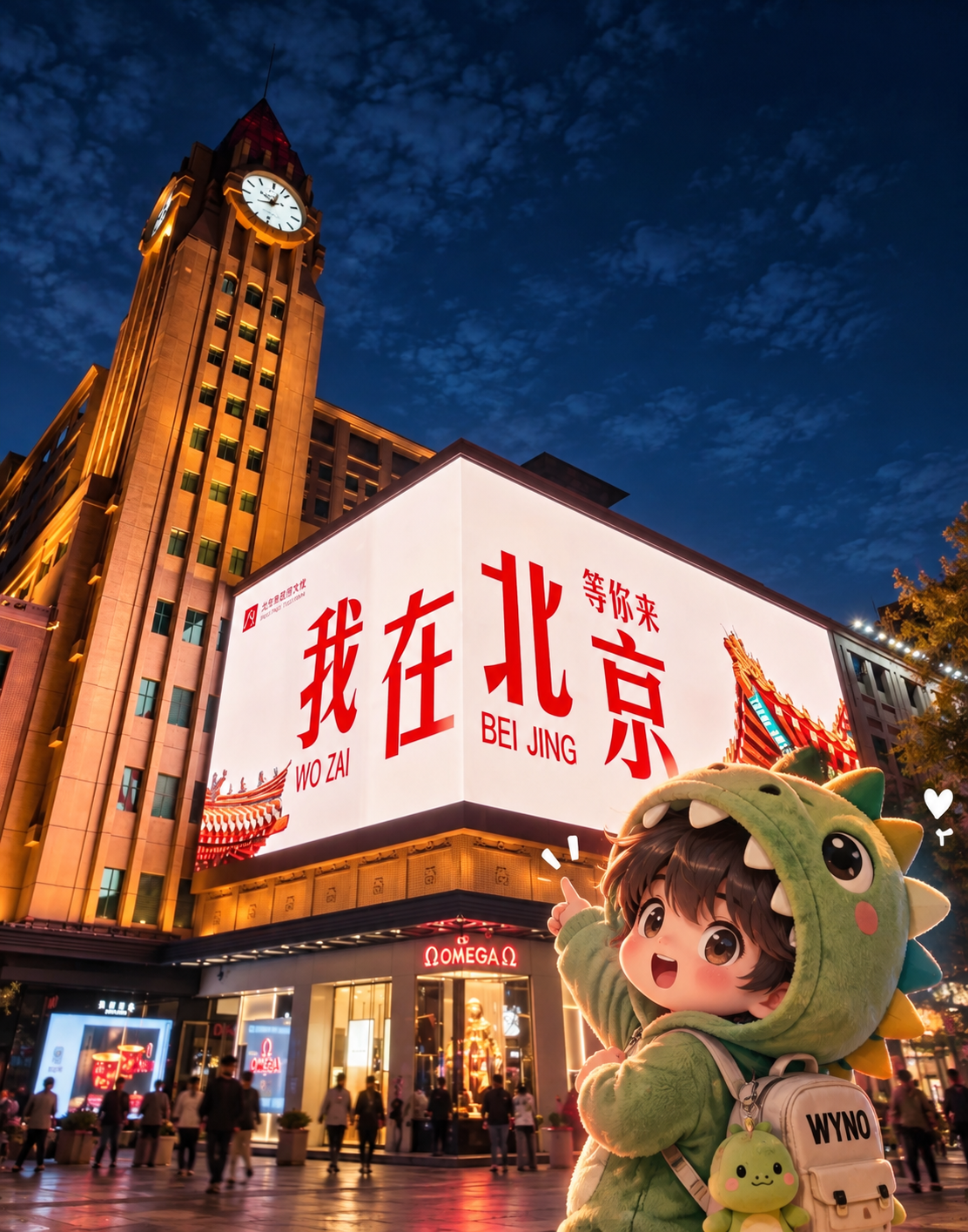 WYNO 在北京旅行