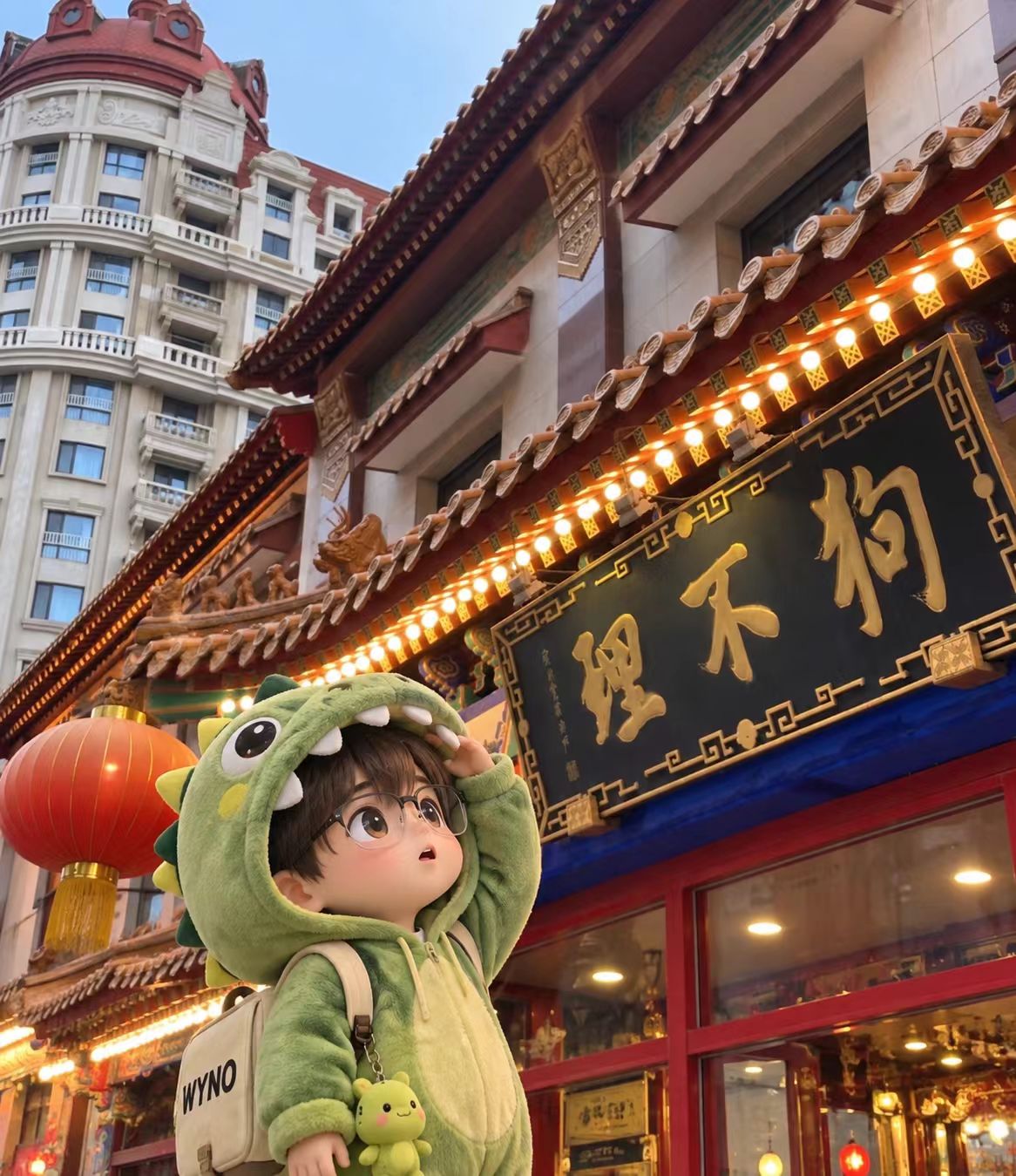 WYNO 在天津旅行